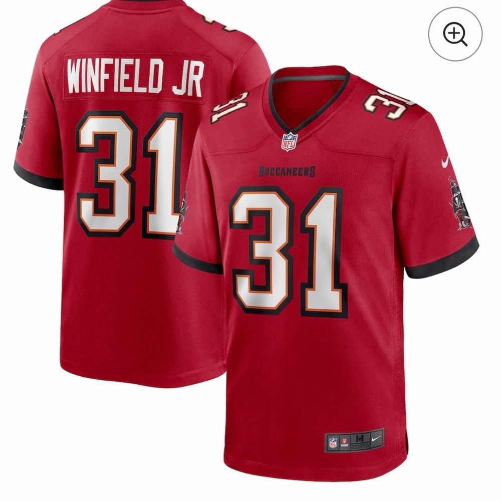 Nike Red Tampa Bay Buccaneers #31 Winfield Jr. Jersey